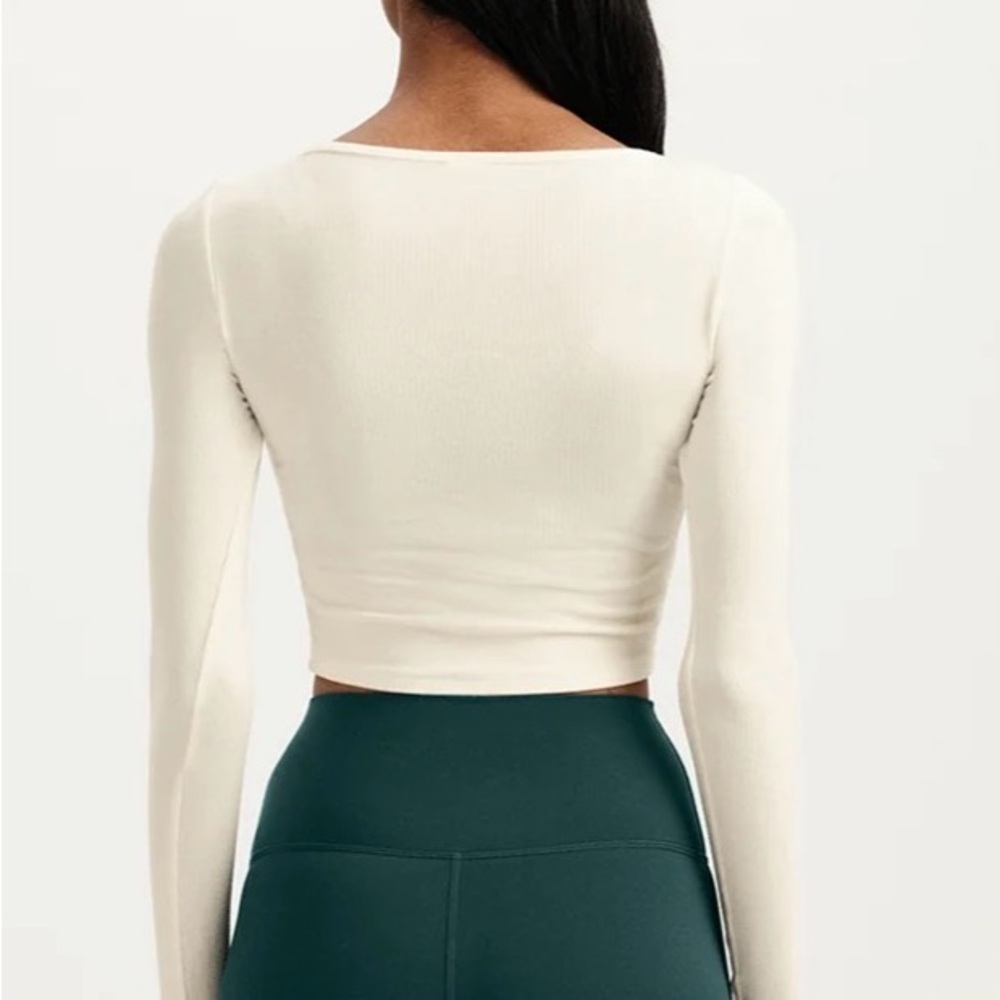 SET Active Body Squareneck Long Sleeve - Picture 2 of 2